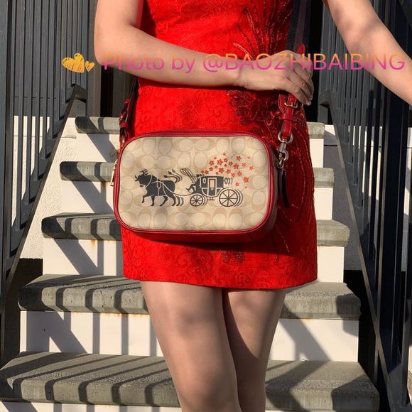 Coach C2180 Lunar New Year Crossbody Ox Carriage